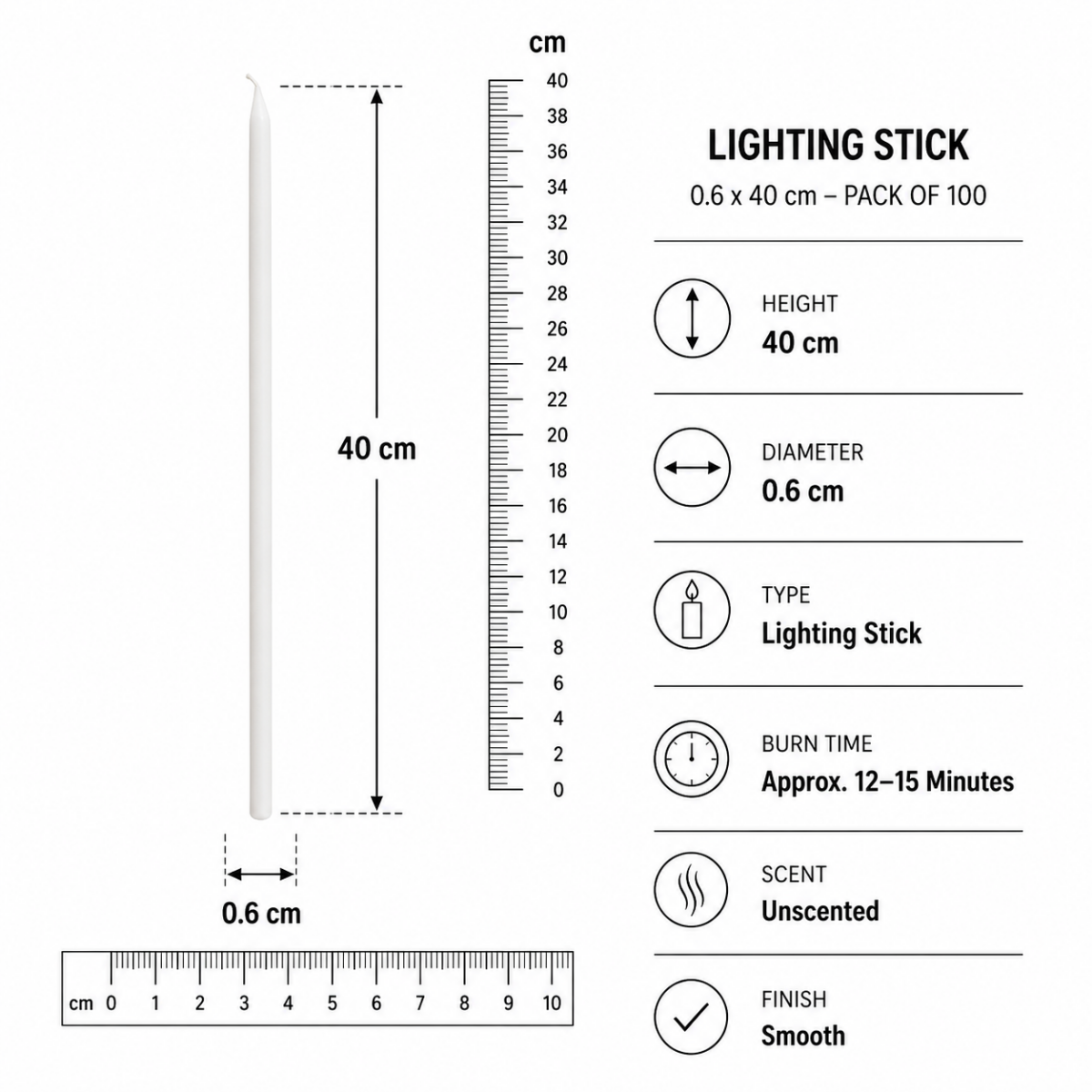 Lighting Sticks 10pack